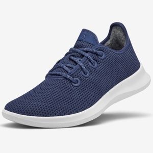 Allbirds Tree Runners in Kauri Marine Blue